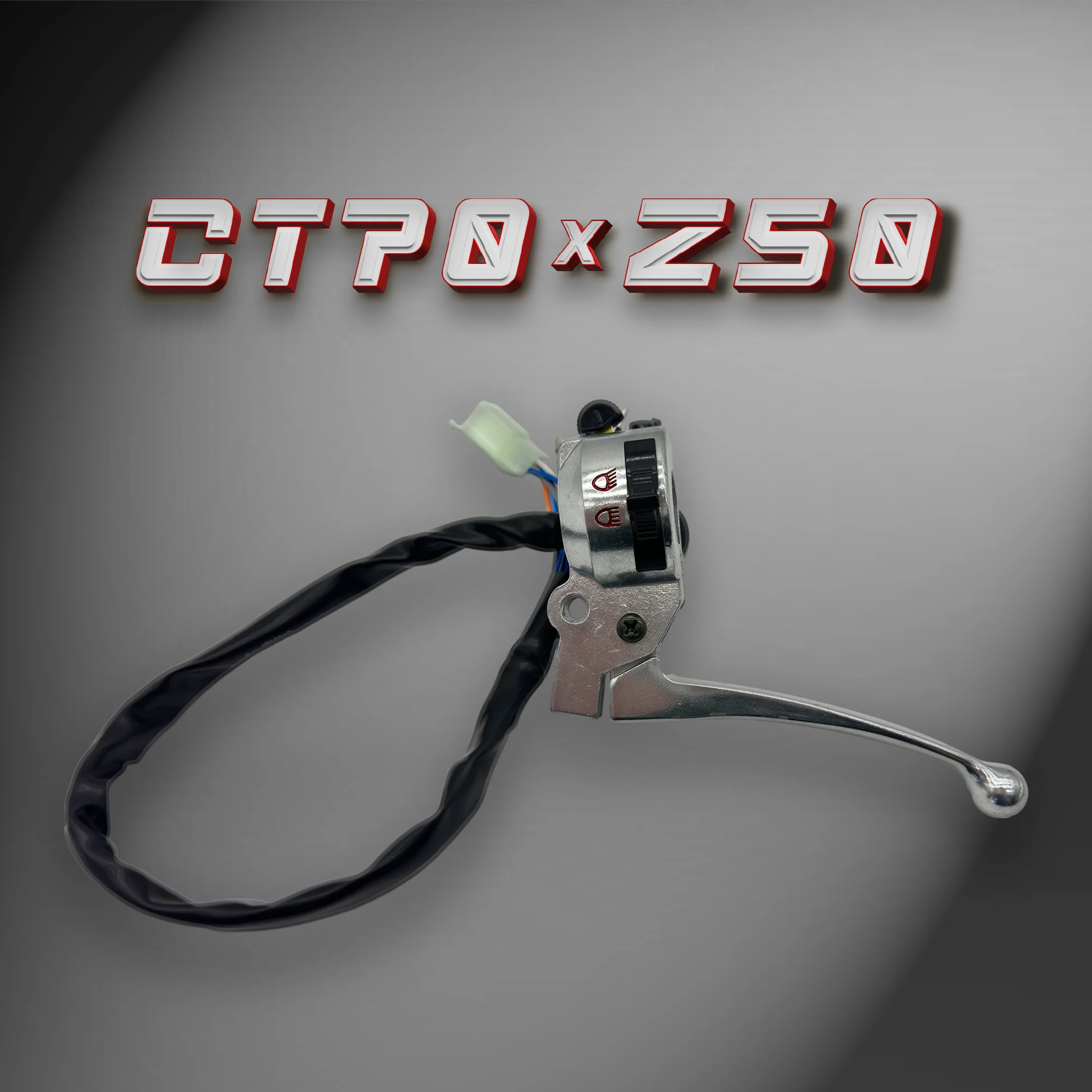 CT70 Z50 Left Hand Grip Switch Motorcycle Handlebar Set for DAX CT70 1969-1980 Monkey Z50 1967- 1979