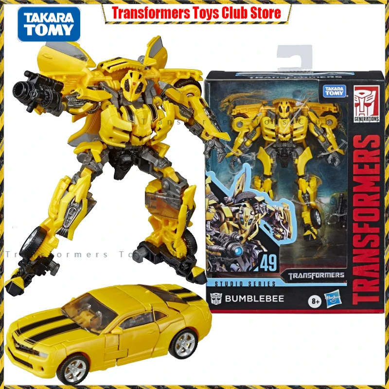 W magazynie Takara Tomy Transformers Movie Enhanced Class D SS49 Bumblebee Action Figures Collecting Hobbies Model Toy Gift