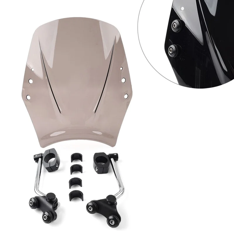 V+ V+ Braun Universal Motorcycle Windscreen Windscreen Deflector Windscreen