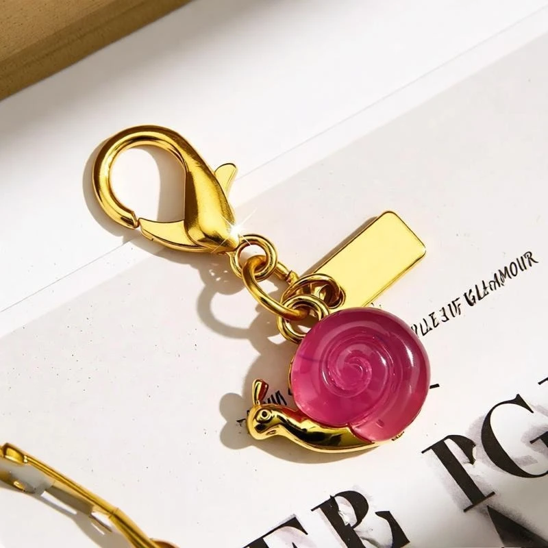 

Подвеска-сумка с изображением улитки, модный и персонализированный кулон-брелок, подвесное украшение, подарок на день рождения