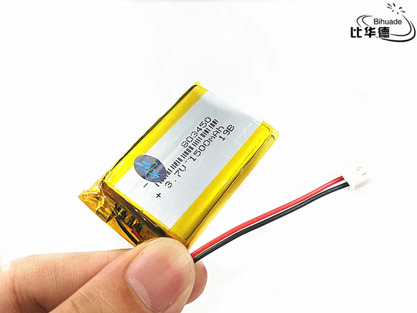 Liter energy battery JST 2.54mm 3.7V,1500mAH 803450 Polymer lithium ion / Li-ion battery for tablet pc BANK,GPS,mp3,mp4