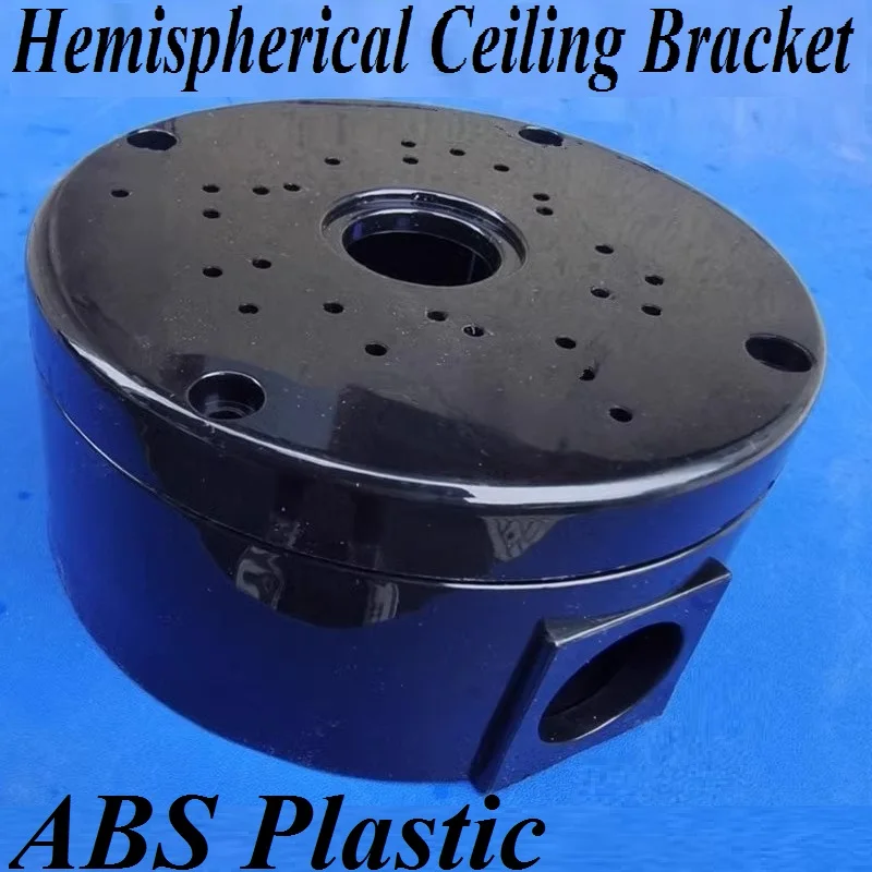 سبائك الألومنيوم نصف كروية قوس عالمي قضيب جدار جبل لكاميرا CCTV قبة برج المدمج في تجويف للكابلات المخفية #6