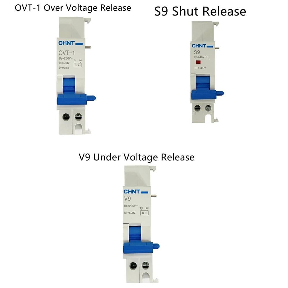 

CHINT OVT-1 S9 V9 XF9 XF9J OUVT-1 Аксессуары для выключения для MCB NB1 NB1L