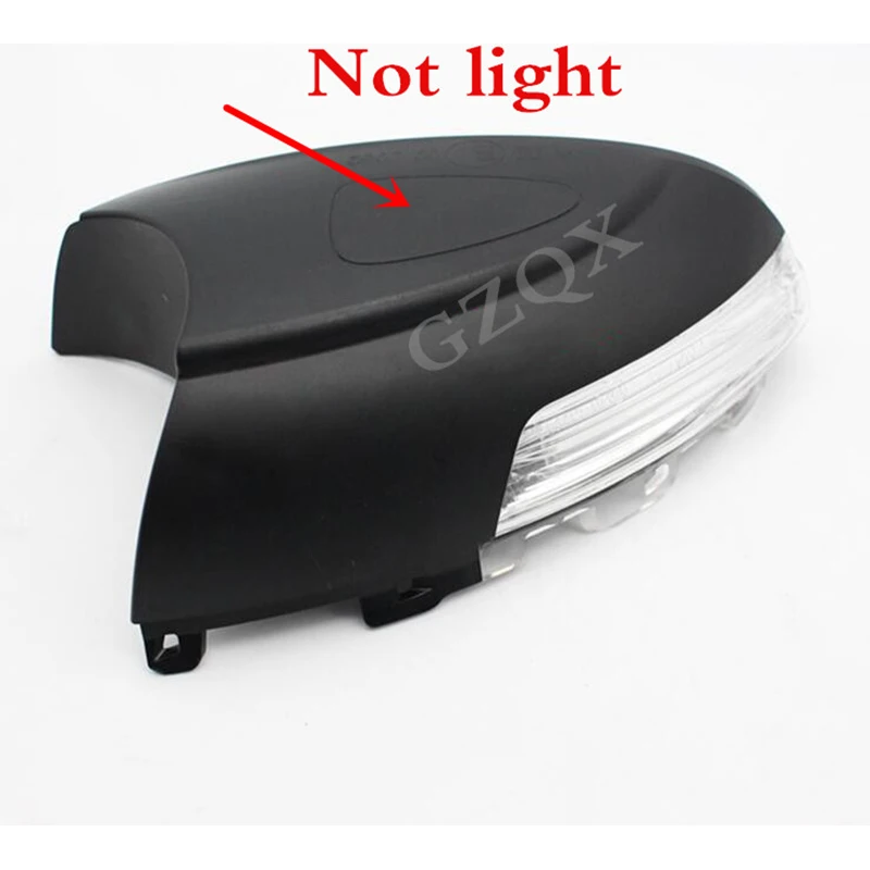 CAPQX 2PCS With curtesy light or not Rearview mirror turn signal For VW Sharan 2012-2014, Tiguan 2007 2008 2009 2012 2013 2014