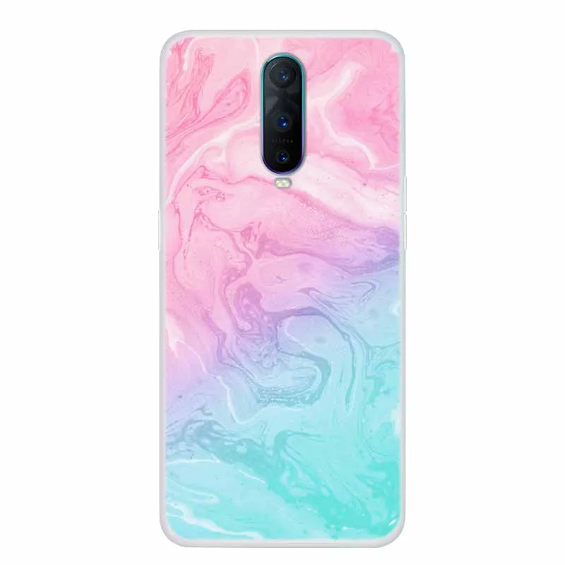 For Oppo RX17 Pro Case Marble Silicone TPU Soft Phone Back Cover Case For Oppo R17 Pro CPH1877 Funda Shockproof Fashion Coque