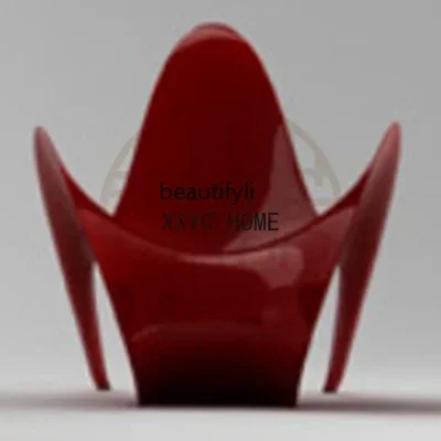 

Скандинавский дизайнерский стул в форме летучей мыши современная простая модель комнаты