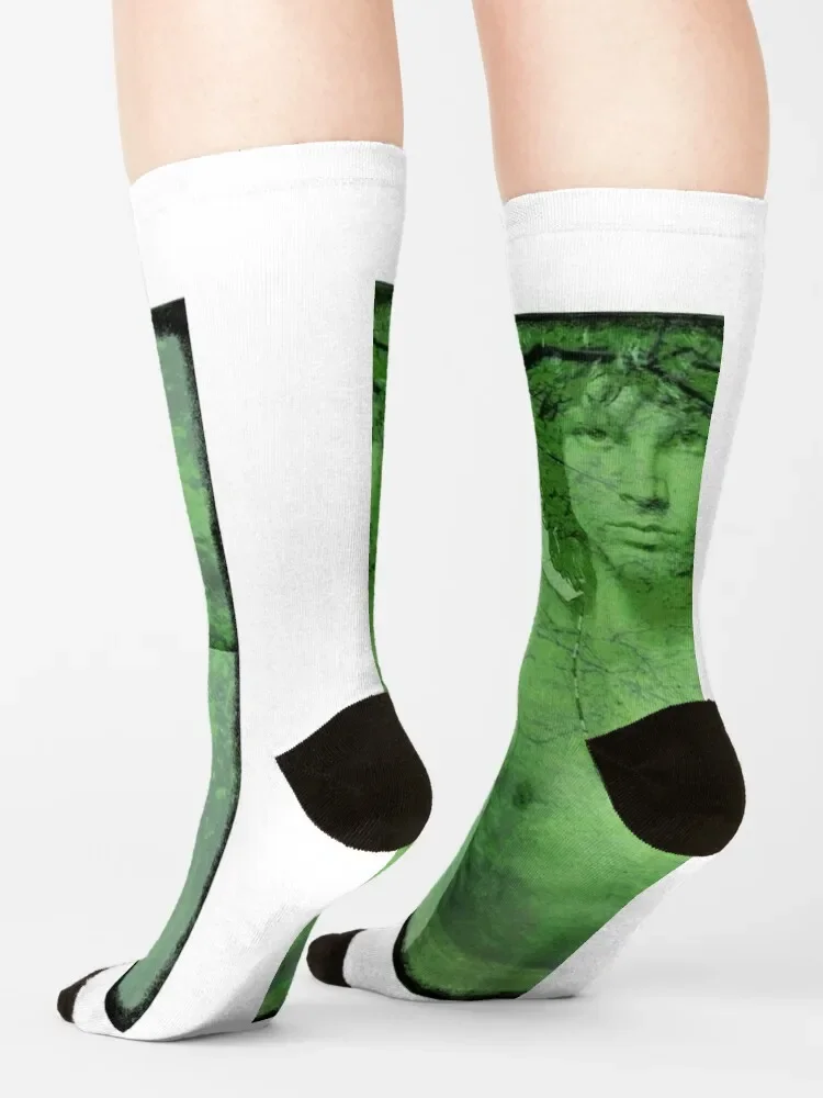 Jim Morrison Socken Anti-Rutsch-Fußball Kompression Mann Socken Frauen