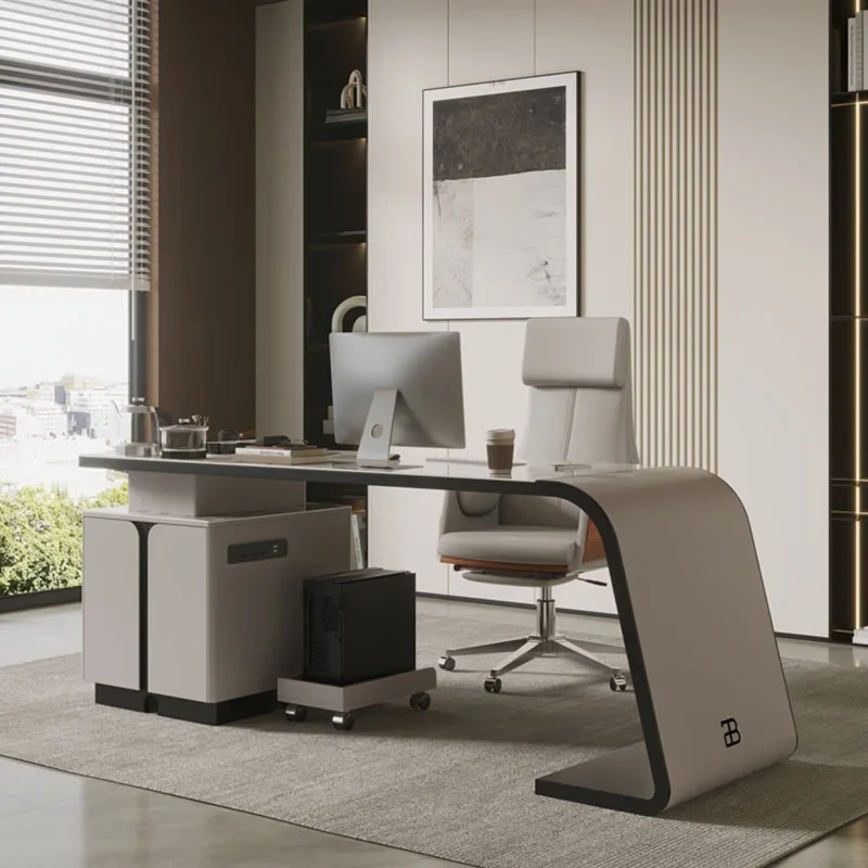 Student Work Office Table Writing Conference Desktop Adjustable Height Desk Filing Cabinets Escritorio Oficina Furniture Desk