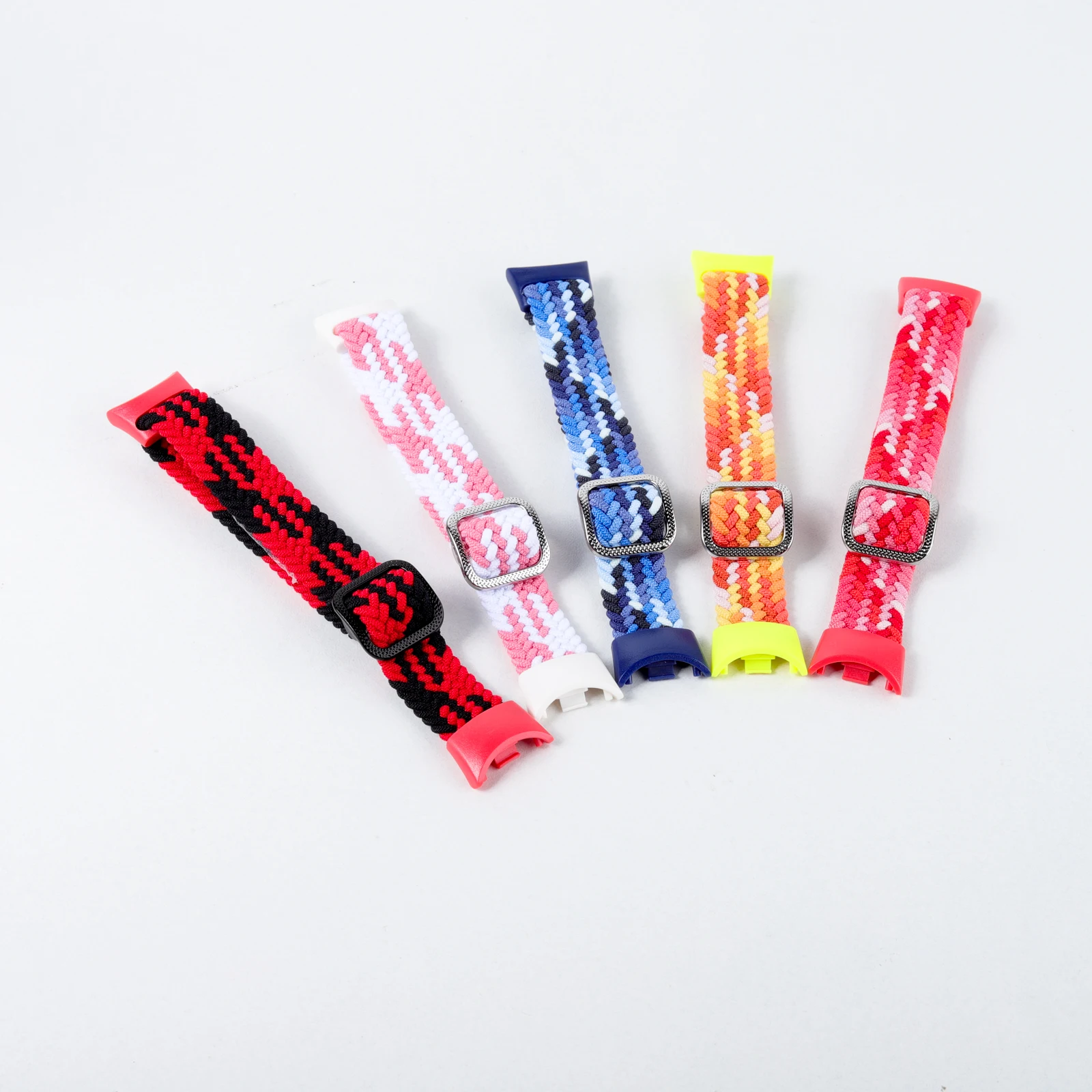 Braided Straps for Mi Band 11/10/9 Bracelet Elastic Adjustable Nylon Miband 4 5 Correas Wristband for Xiaomi Mi Band 4 3 5 6 7 8