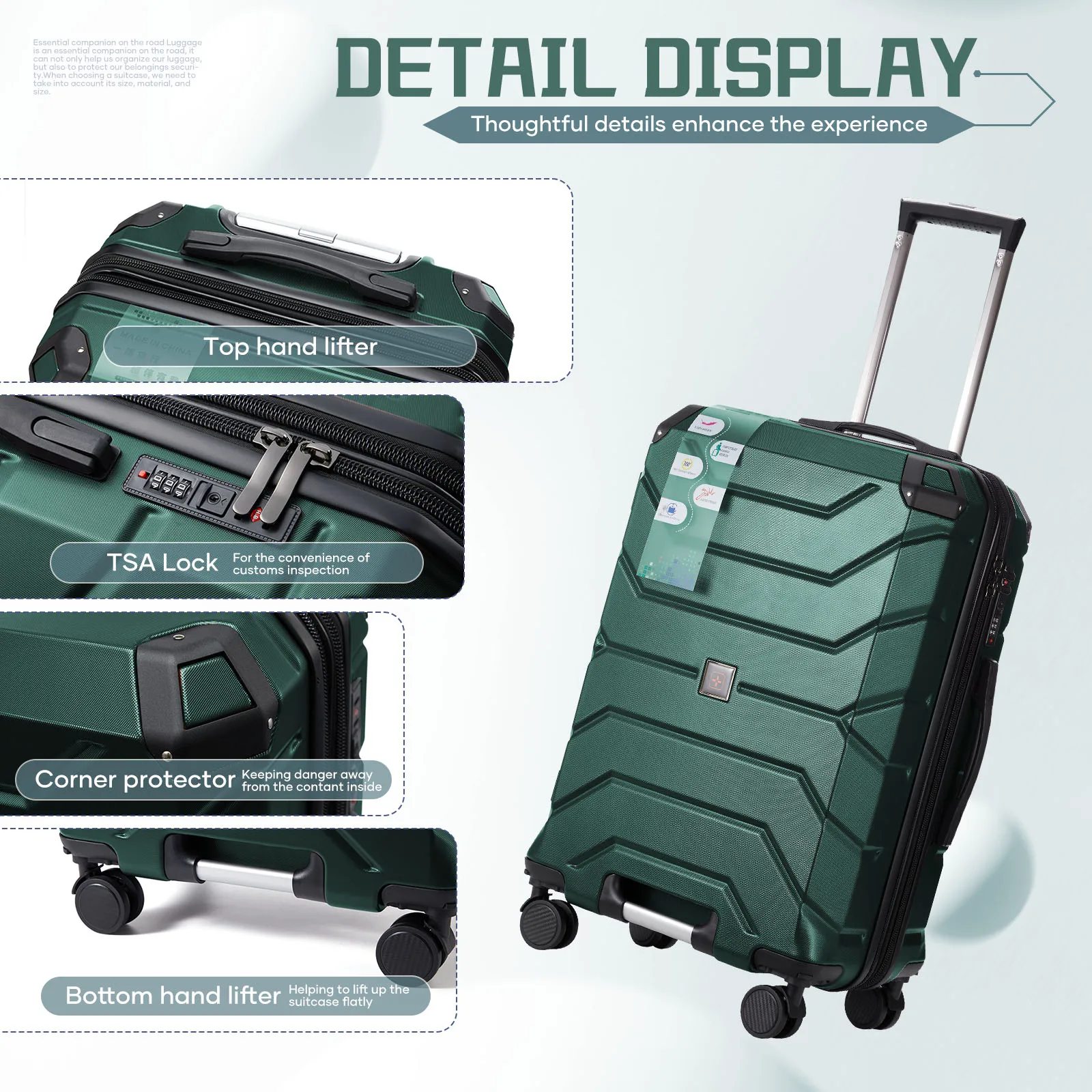 大容量の多機能トラベルケース,頑丈で耐久性のあるトラベルケース,学生やビジネス向け