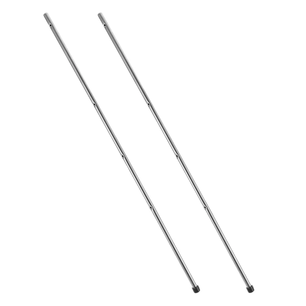 

2pcs Foosball Rods Replacement Iron Material Heavy Duty Table Soccer Parts For Repair Compatible With Standard Football Table