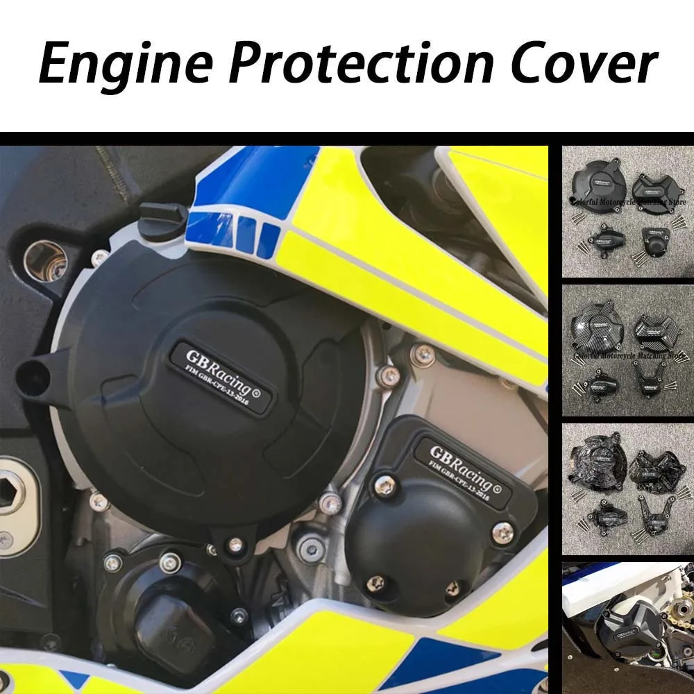 

For BMW S1000R 2017 - 2020 & S1000RR 2017 - 2018 & S1000XR 2015 2016 - 2019 Engine Protective Cover Engines Protection Case Set
