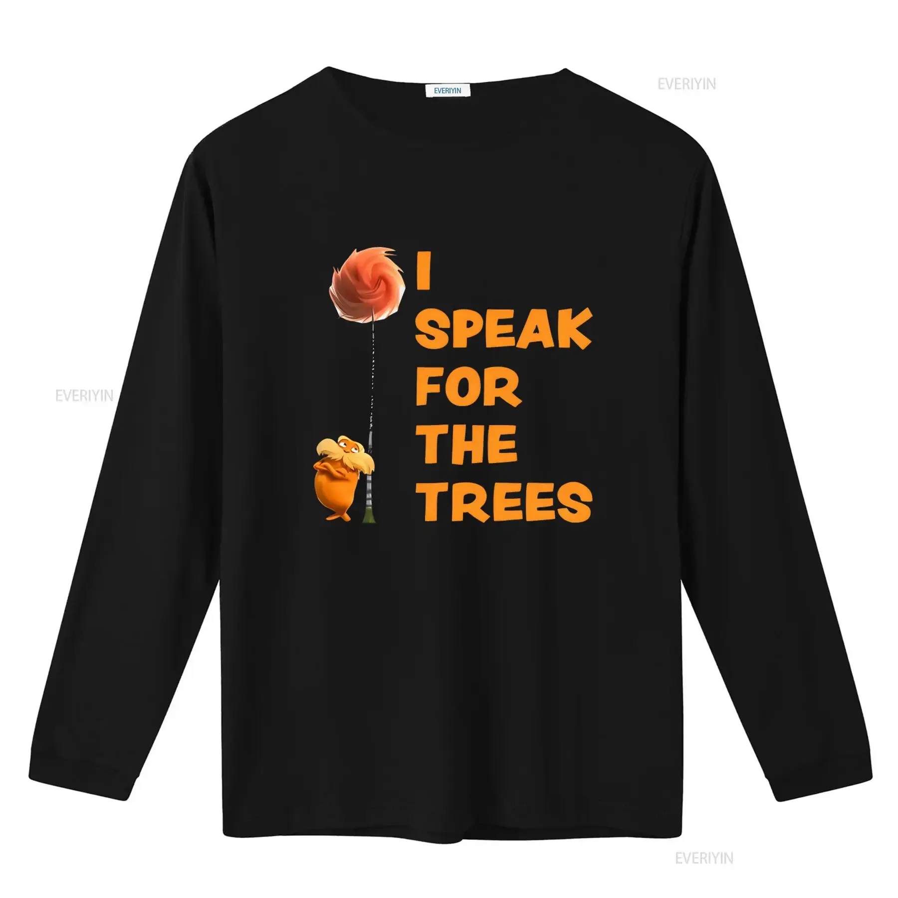 I Speak For The Trees Cool Lorax Movie Fan T Shirt Perfect Eco Conscious Fashion Lovers vintage Washed Casual Unisex fashion