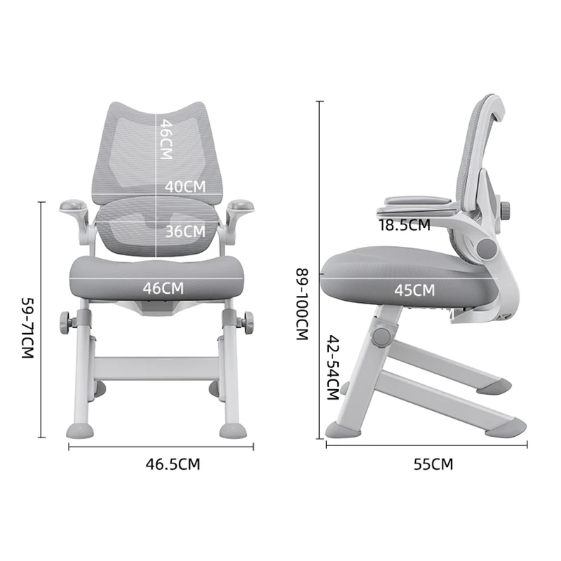 Silla de seguridad para niños, taburete para madres y niños, muebles escolares auxiliares de estudio, asientos de bebé, diseño de alimentación en crecimiento