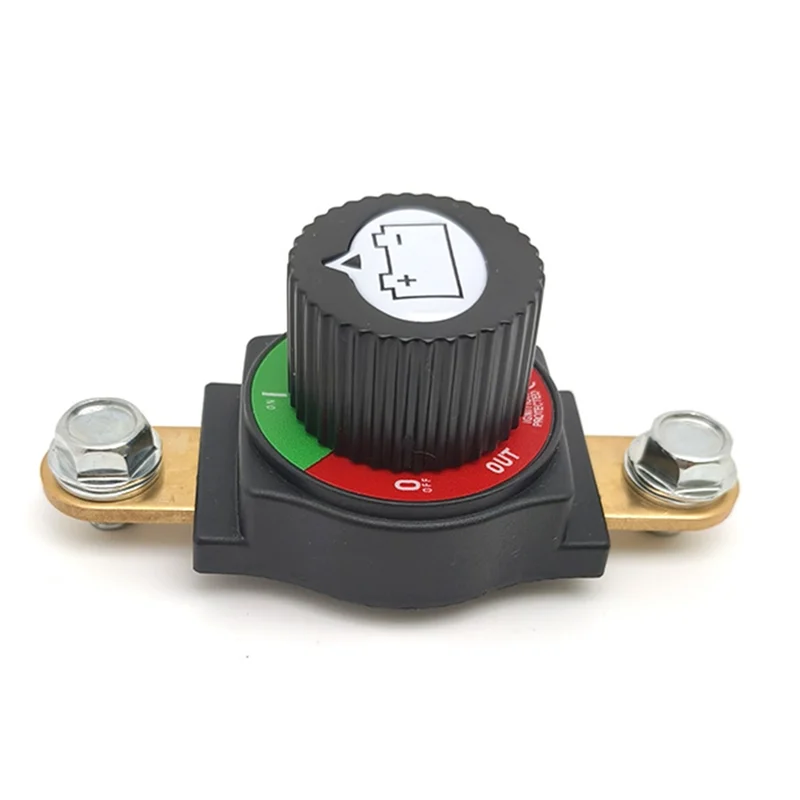 

Side Post Battery Disconnect Switch For Car Trucks Rvs Marine For Camping Trailers 12V-48V Battery Cut Shut Off Switch