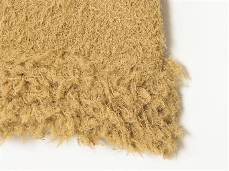 2025 top feminino outono novo estilo camelo sem mangas efeito de pele sintética pulôver de malha top casual moda personalidade