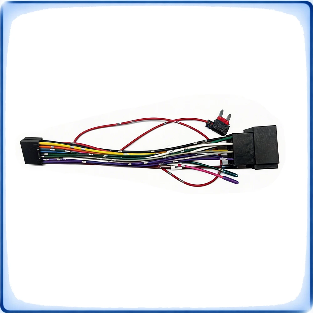 ISO to 16Pin Car Radio Wiring Harness Adapter for Lada Granta 2011-2017 Low Version Android Stereo Cable