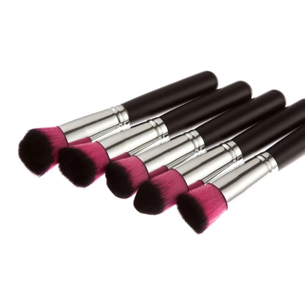 10Pcs Makeup Brush Set Synthetic Hair Professional Brushes Face Eye Foundation Blending Powder Blush Eyeliner Makeup