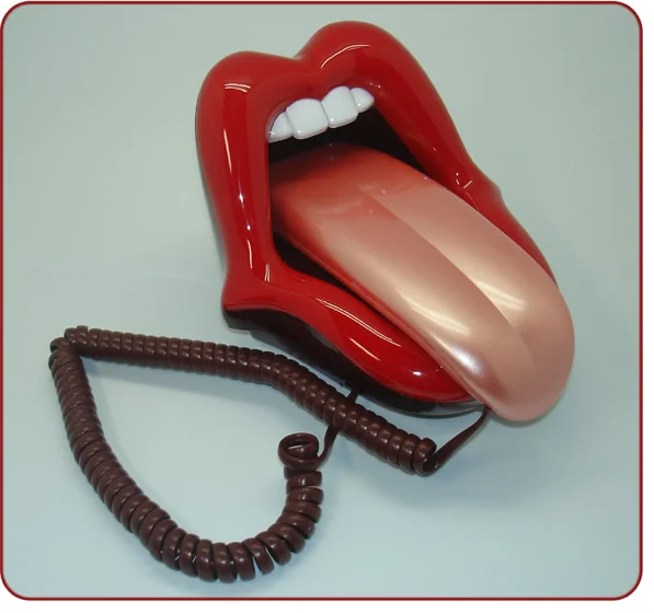 Telephone, Bar Telephone Lip Telephone Tongue Telephone Tabletop