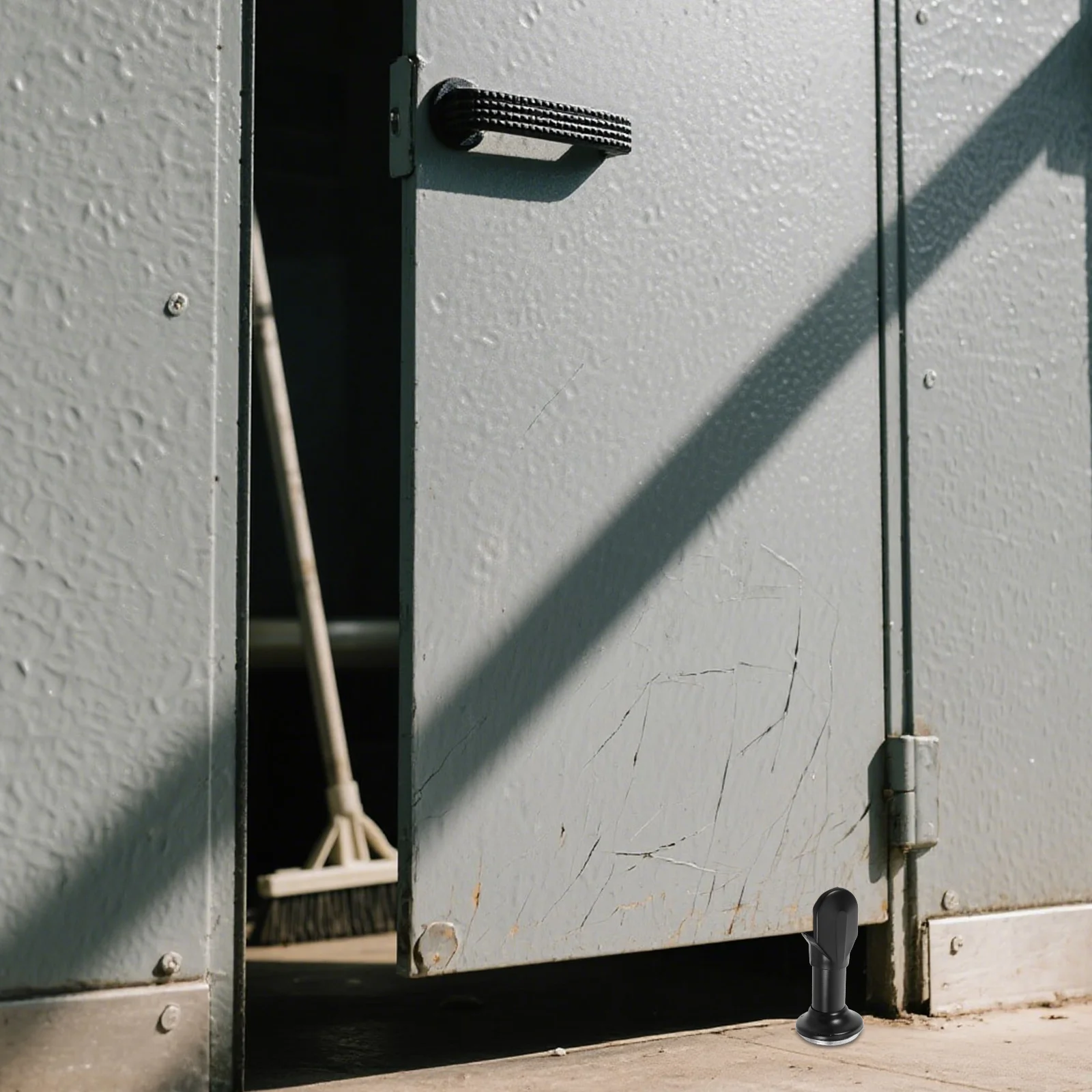 

4Pcs Stainless Steel Bathroom Partition Hardware Set Durable Antiwobble Support Foot for Restrooms Bathroom Stall Hardware