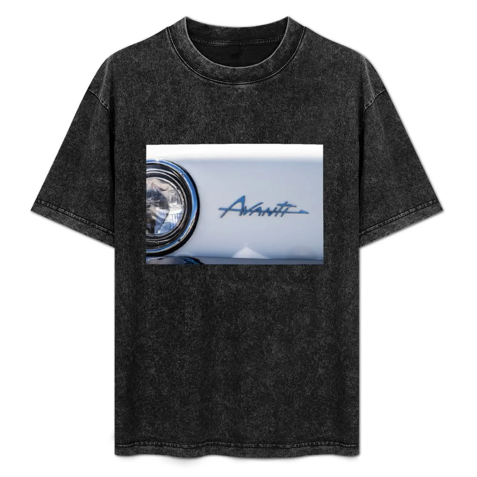 

1963 Studebaker Avanti T-Shirt Simple Casual Short Sleeve Cotton T-Shirt