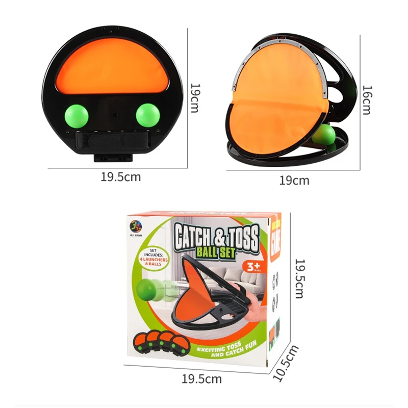 Kinder Wurf- und Fangball Sportspielzeug-Set Indoor Outdoor Eltern-Kind-Interaktion Sport Unterhaltung Lernspiel Spielzeug Geschenke