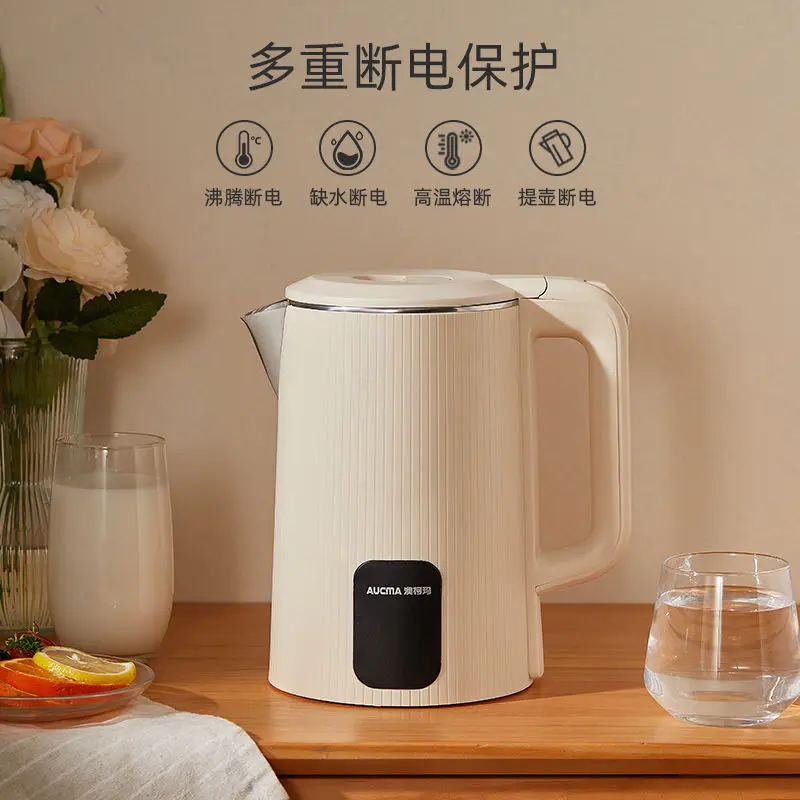 

Home & Dorm Insulated Electric Kettle: Durable 304 Stainless Steel Water Boiler