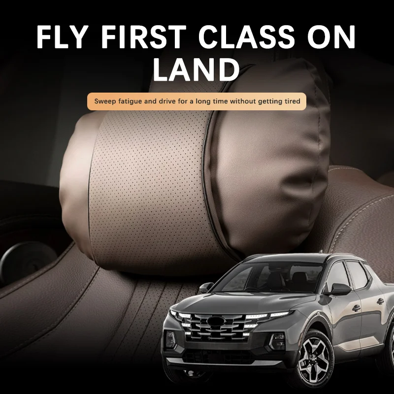 

NEW Top Quality Car Headrest Comfortable Anti-fatigue Soft Car Neck Support Pillow For Hyundai Santa Fe Tucson LHD Accessories