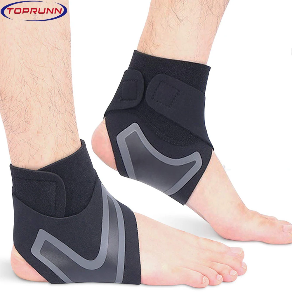 

TopRunn 1Pair Ankle Support Neoprene Compression Brace,Breathable Ankle Brace Foot Sleeve Plantar with Fasciitis Foot Socks