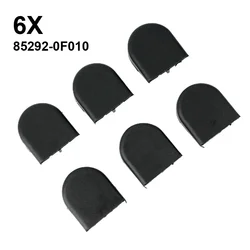 6pcs Car Replacement Wiper Arm Head Nut Cover Cap For Toyota Yaris Corolla Verso Auto Accessories