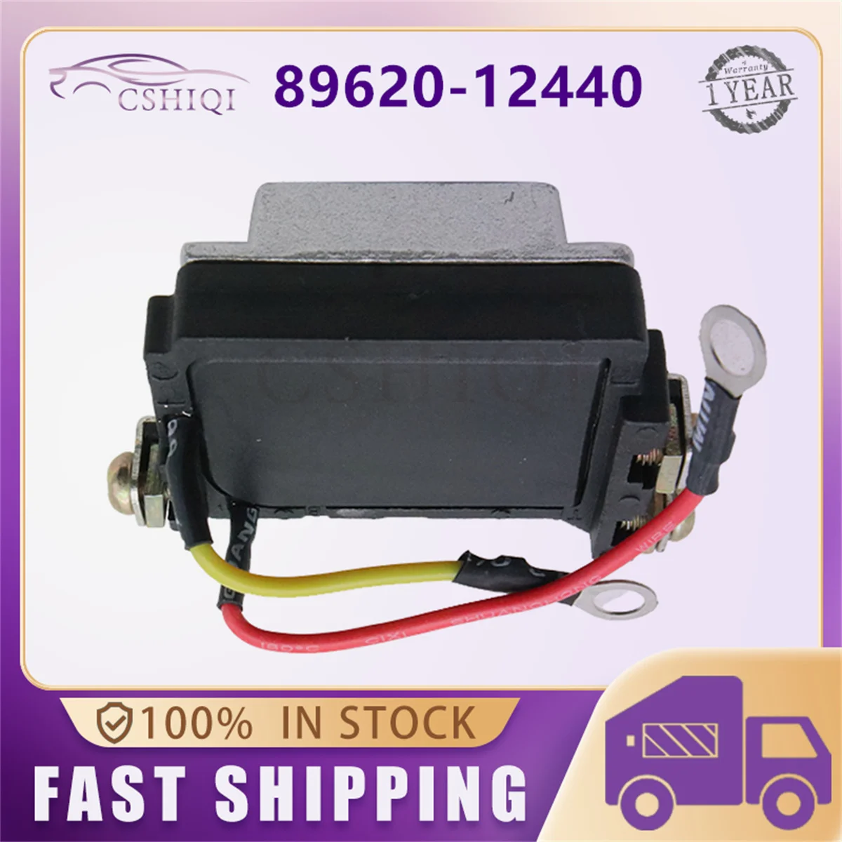 

89620-12440 Ignition Control Module For Toyota Corolla Celica Hiace Tercel GEO Prizm 1993-1995 L4 1.6L 1.8L 8962012440