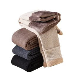 2024 New Autumn Children Girls Solid Color Pit Strip Render Pants Toddler Fleece Padded Warm Trousers Kids Leggings