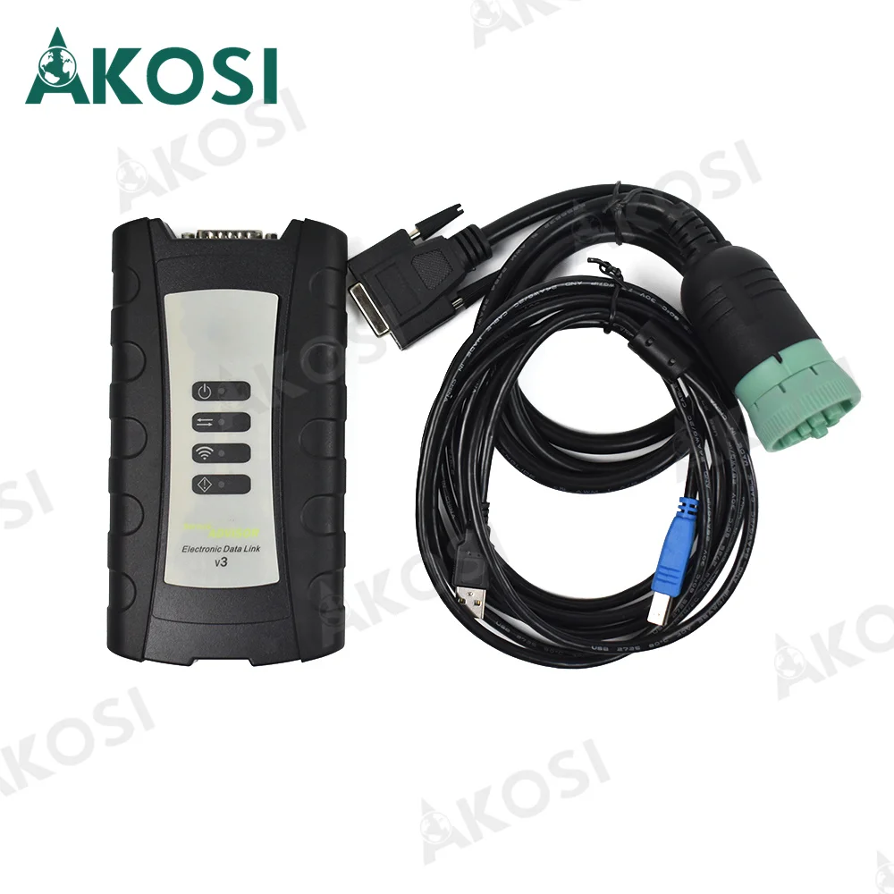 

EDL V3 Electronic Data Link EDL v3 Adapter construction agriculture farm equipment&technology diagnostic tool scanner