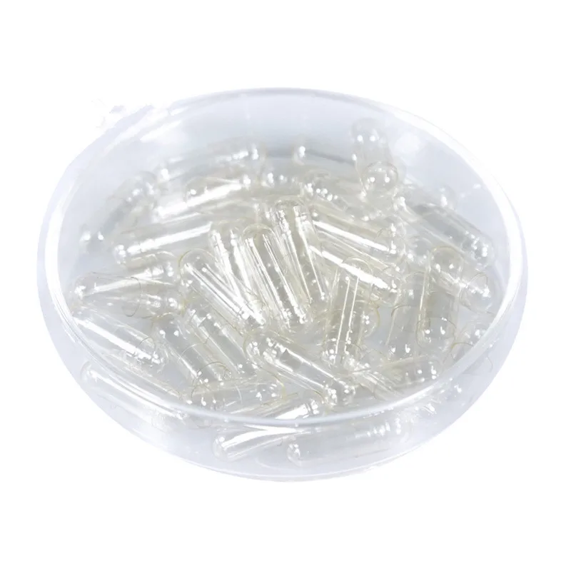 

10000PCS Standard Size 0# Empty Edible Starch Capsule Shell Clear Capsules Hollow Transparent Separated Joined Capsules