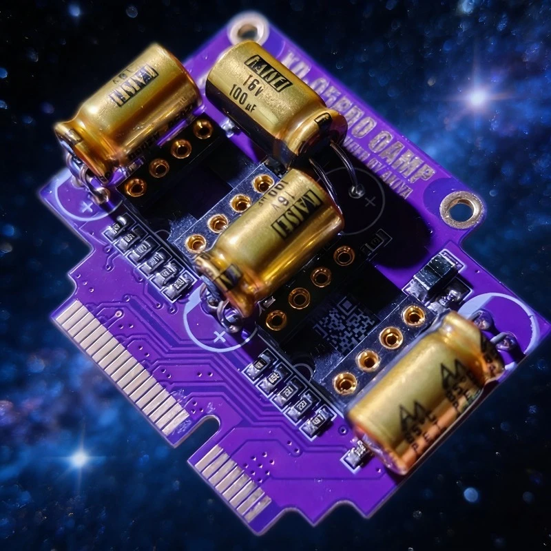 Audiophile-grade xd05 pro op-amp board, headphone amplifier module, audiophile diy modification parts, kemet capacitor board