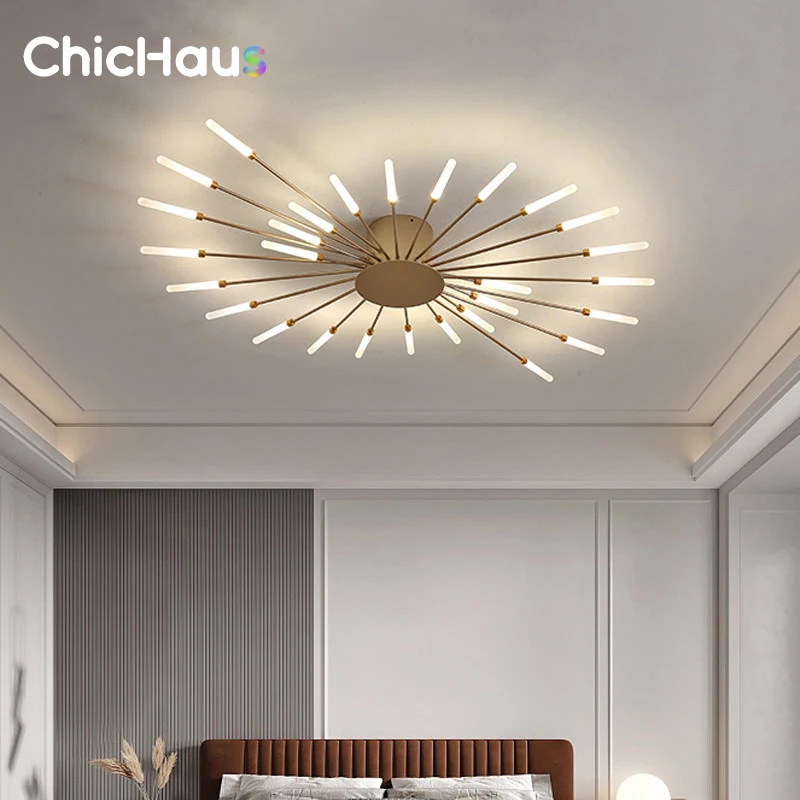 Corridor Ceiling Lamp Modern Simple Decoration Magic Bean Night Lights Iron Paint Bedroom Living Room Balcony Aisle Chandeliers