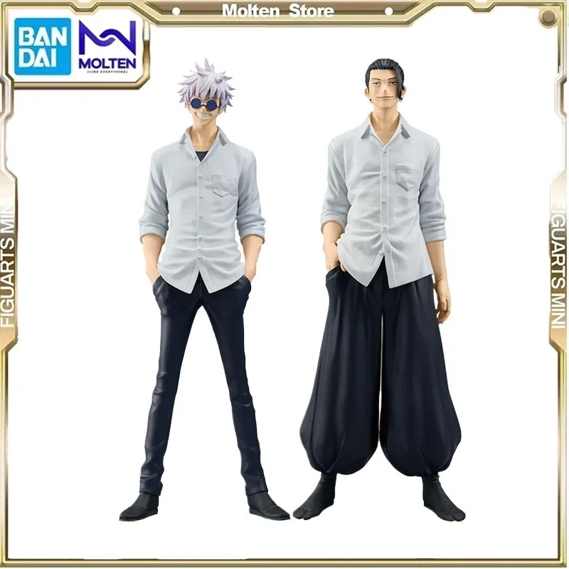 

Bandai Genuine Jujutsu Kaisen Gojo Satoru Geto Suguru Action Figure Ornament Collectible Model Toys Children Birthday Gift