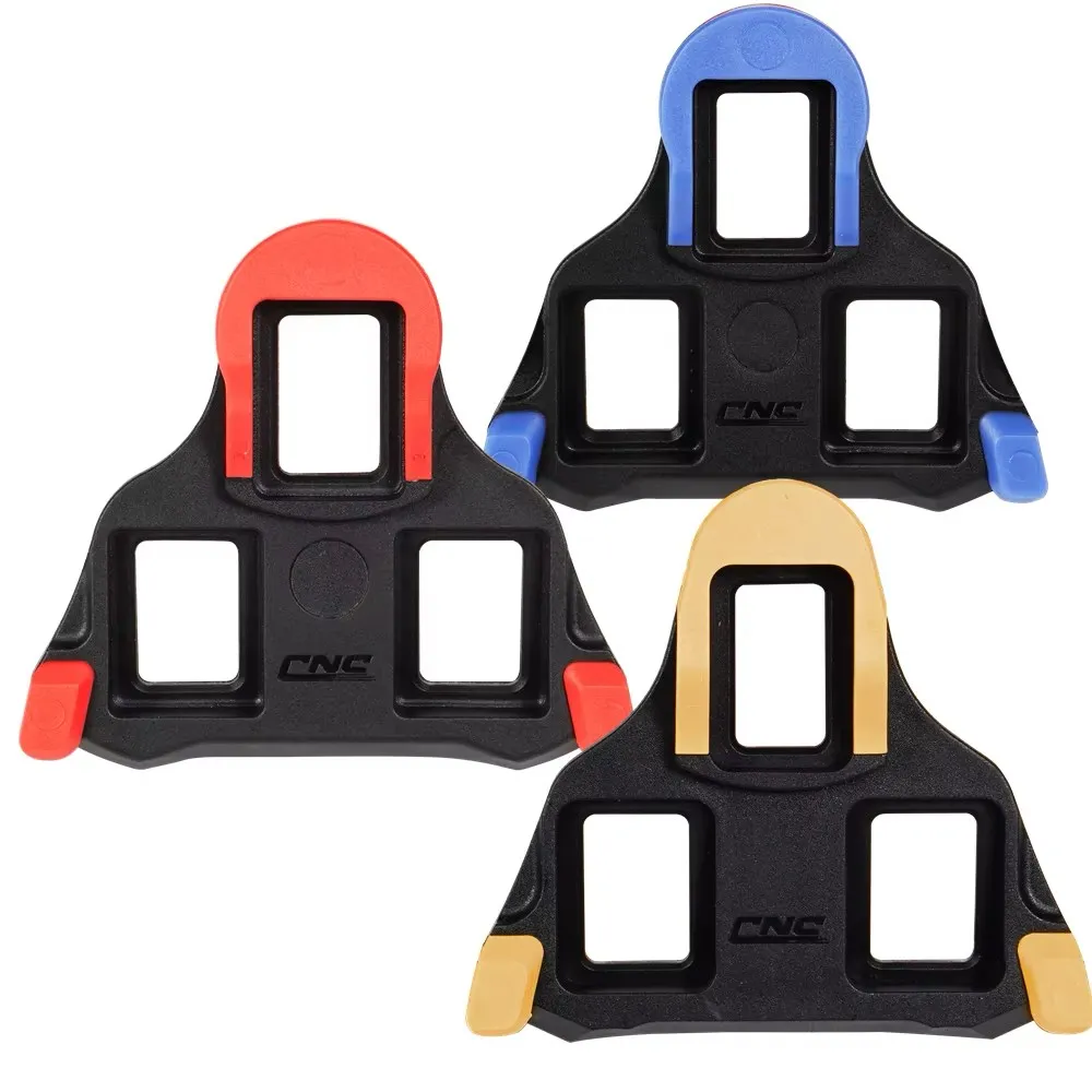 CNC Rennrad-Pedalplattensatz für Shimano SPD-SL SM-SH10 / SH11 / SH12 |   0/2/6 Grad Schwimmende Pedalplatten-Clips