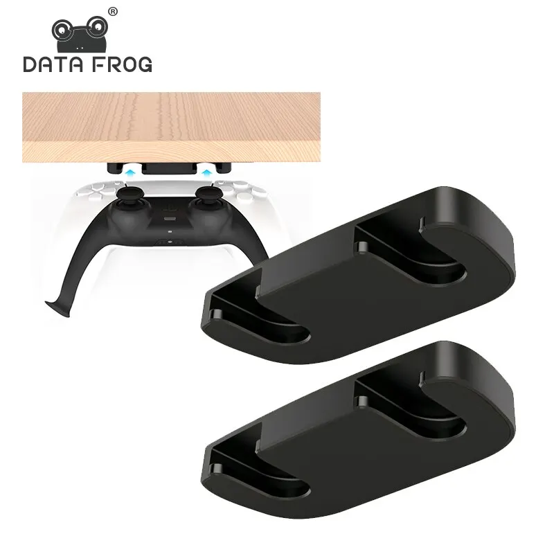 Dados Sapo-Game Controller Hanger Holder, Under Table Hanging Rack De Armazenamento, Joystick Adesivo, Gamepad Acessórios, PS4, PS5