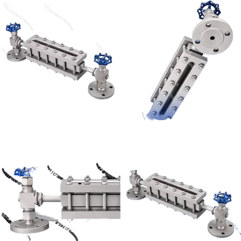 Wireless Magnetic Flap Liquid Level Gauge for Glass Level Sensor Chemical Liquid Tank Monitoring System Industrial Fluid
