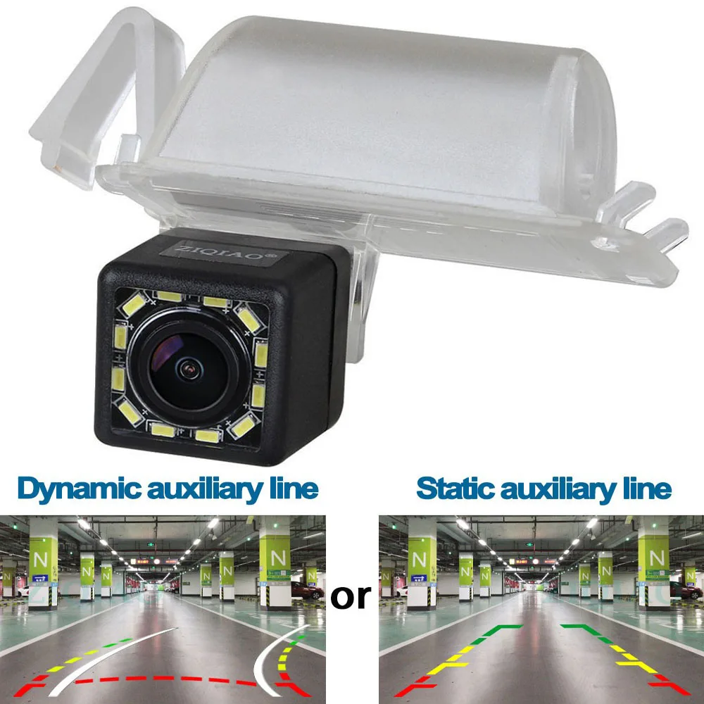 ZIQIAO for Chevrolet Cruze 2008-2018 Sail Optra 2009-2019 Camaro Bumblebee 2009-2015 Caprice 2006-2019 HD Rear View Camera HS178