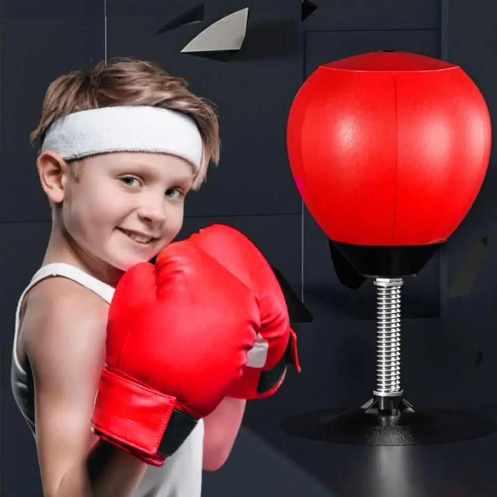 40cm Desktop Punching Bag With Suction Cup Stress Relief Boxing Speed Ball Kids Adults Reaction Speed Training Boxing Bag Desk