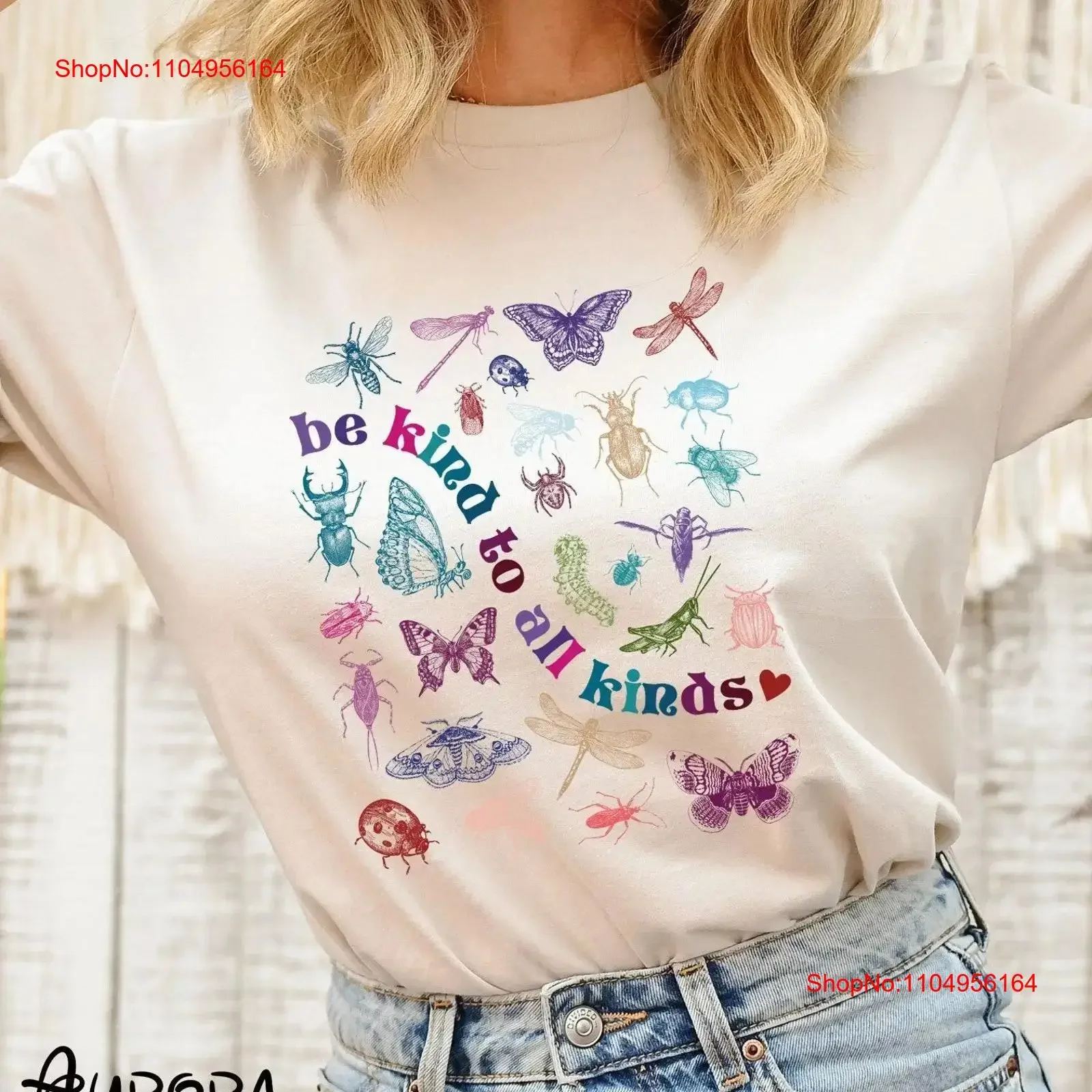 

Футболка Be Kind To All Kinds в стиле ретро, детская футболка с ошибками, детская энтомология, любитель насекомых, будущий, энтомолог, бохо, натуральный, молодежный, винтажный