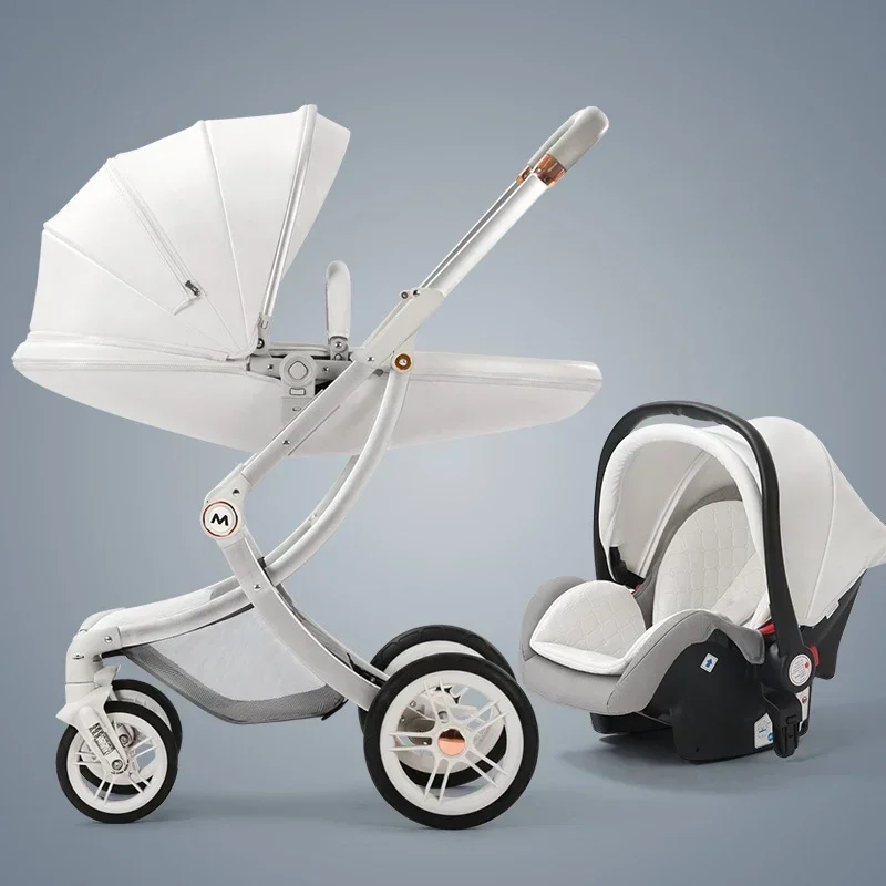 

Baby Stroller Can Sit and Lie Down Two-way Light Folding High View Newborn Baby Stroller Baby Car Seat Luxury