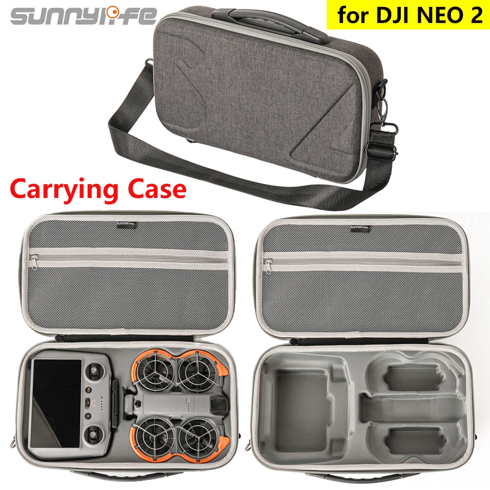 

Sunnylife For DJI NEO 2 Portable Storage Bag Shoulder Travel Carrying Case Handheld Case For DJI NEO2 Drone Storage Box Parts