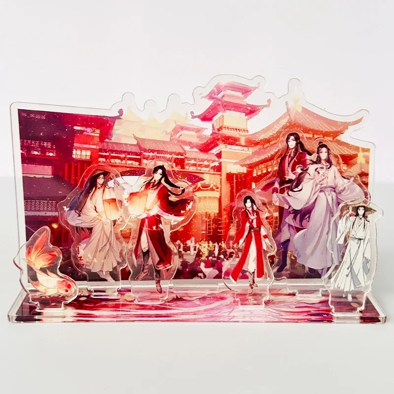 Game Anime Heaven Official's Blessing Hua Cheng Xie Lian Double Stand Model Acrylic Standing sign Cosplay Gifts Ornaments