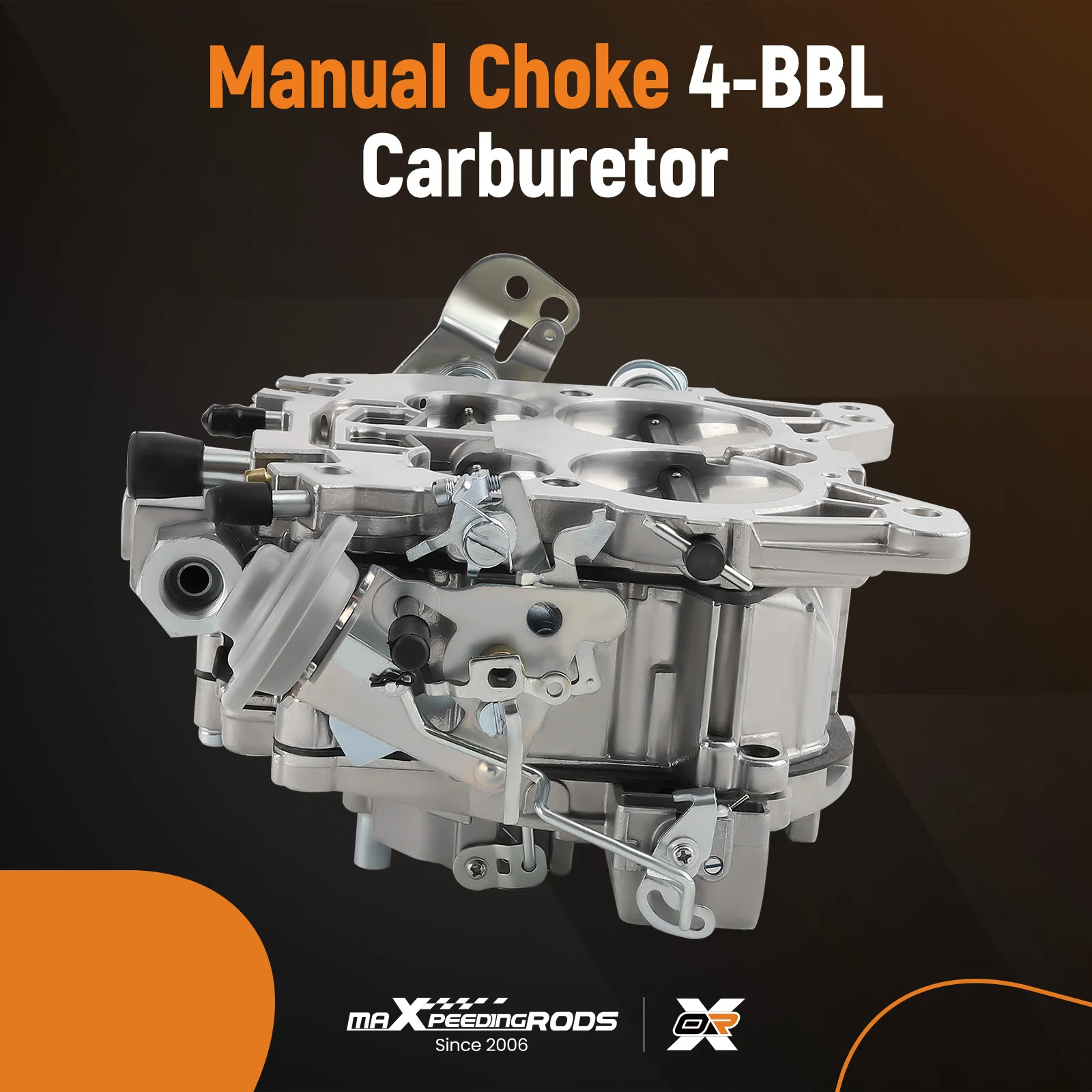 4-Barrel Carburetor for Chevrolet Camaro Bel Air 350cu V8 5.7L Manual Choke Carburetor 7026202 7026203