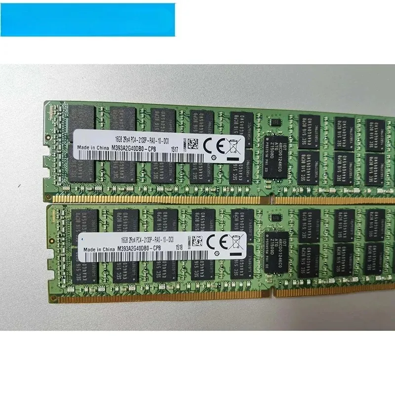 M393A2G40DB0-CPB/0Q/2Q/3Q 16G DDR4 PC4-2133P 2133 ECC REG For  Server Memory