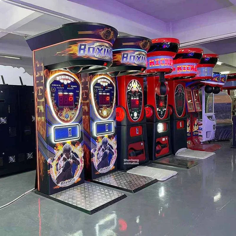 

Coin Operated Decompression Electronic Boxing Game Machine