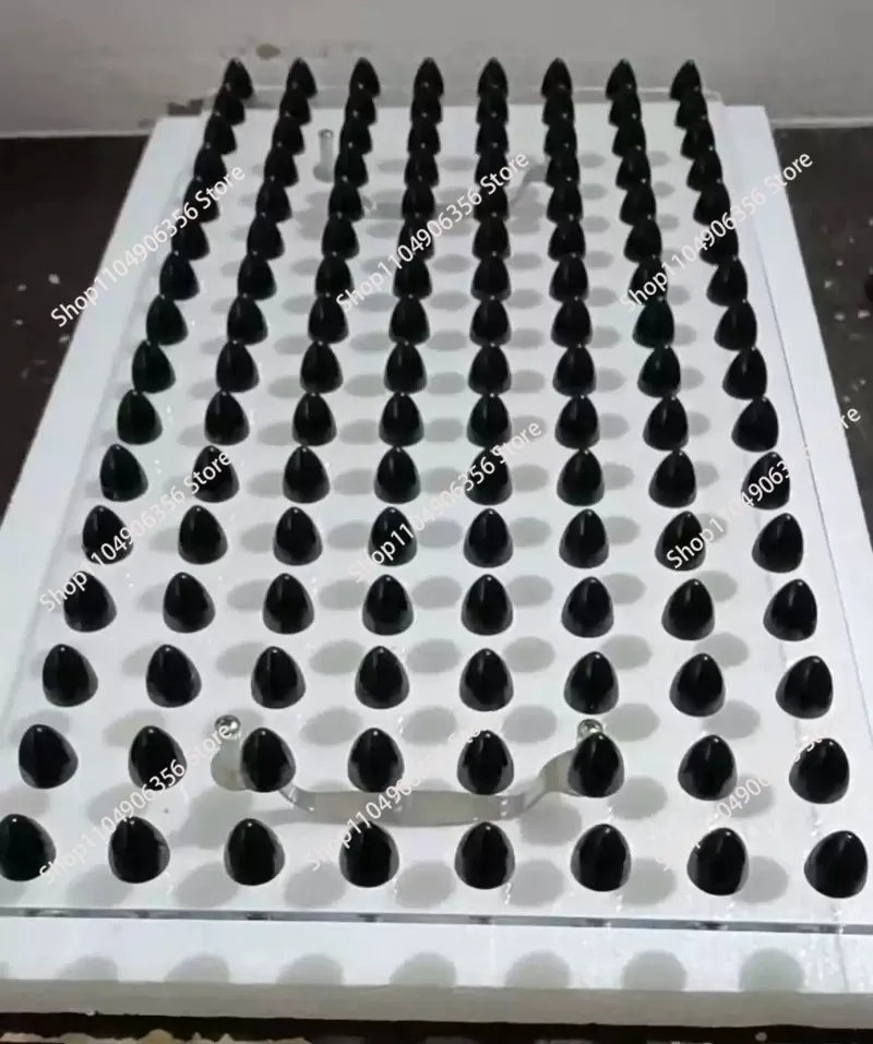 Seedling Tray Dimple Maker, Plug Tray Hole Pressing Tool, Seed Starting Tray Indenter for Vegetable Sowing